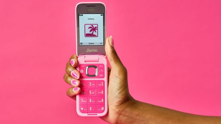 HMD Barbie Phone Retro Flip Phone Launch